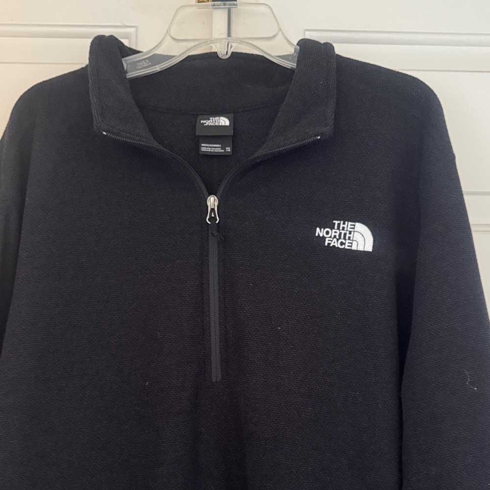 The North Face Men's Zip-Up Black Sweater